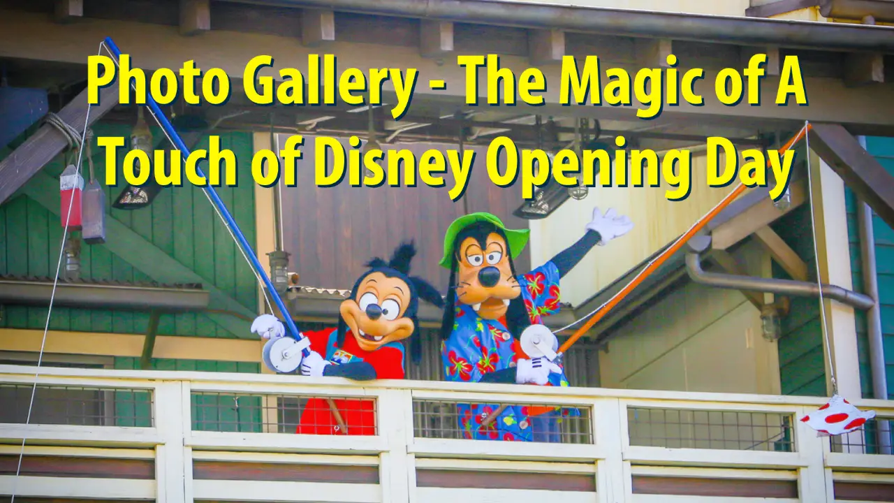 Photo Gallery – The Magic of A Touch of Disney Opening Day