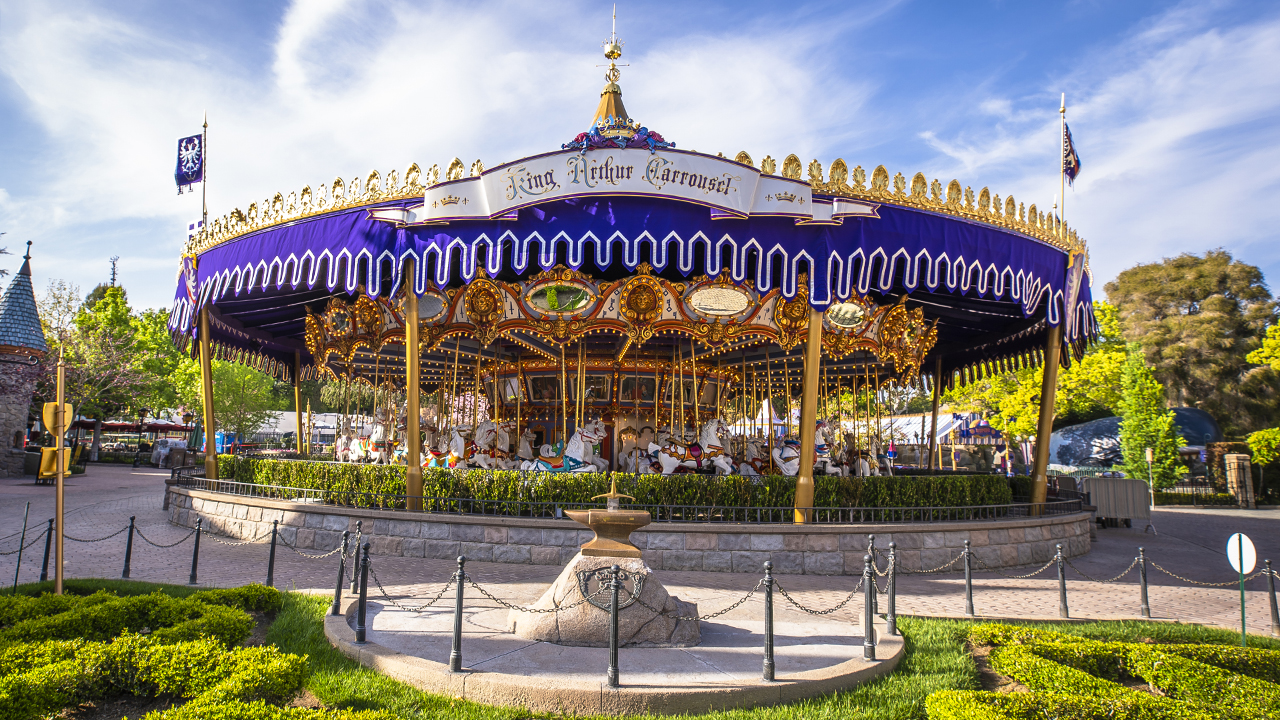 Disneyland Resort Shares Look at Refurbished King Arthur Carousel
