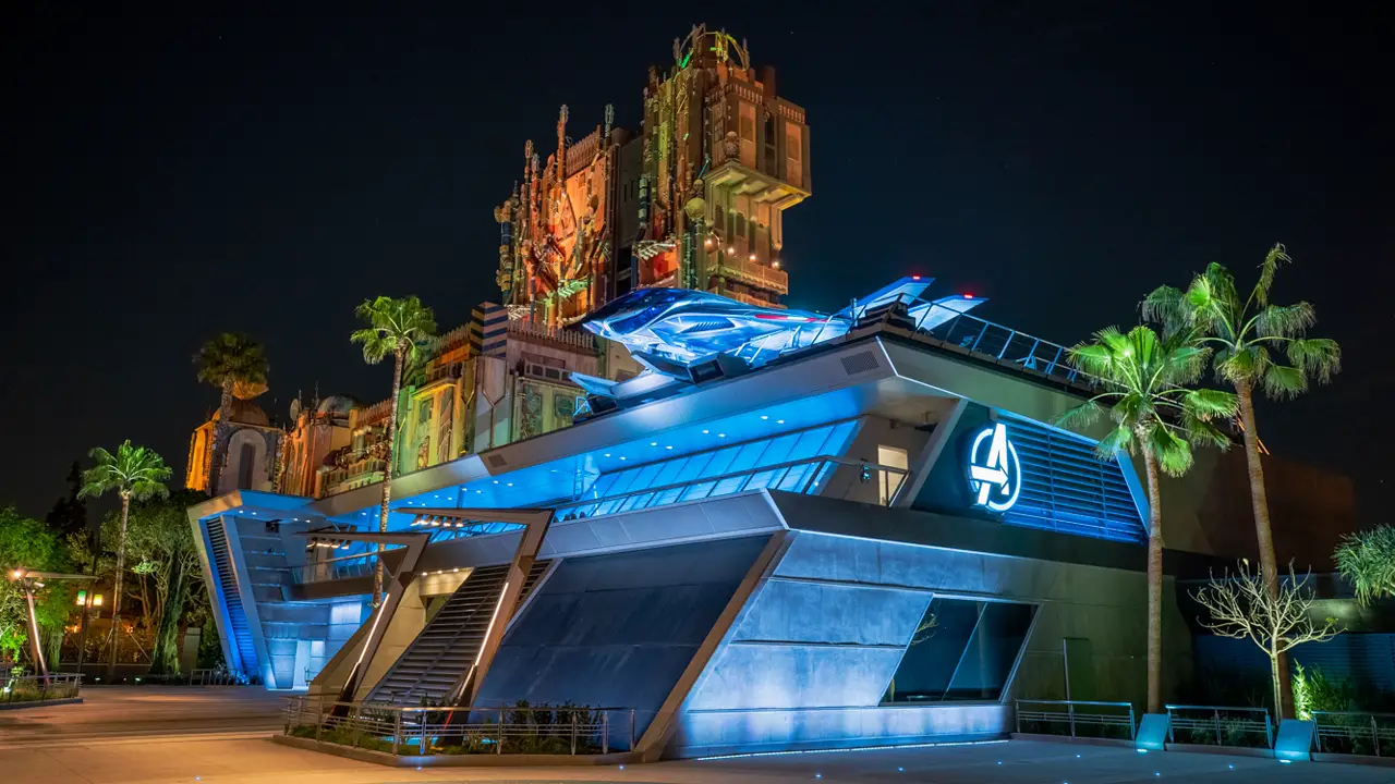 New Look at Quinjet Offered with Reopening of Disney California Adventure