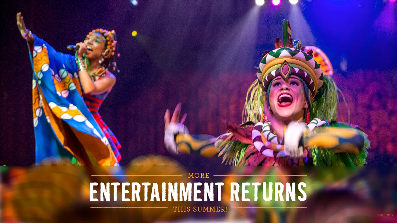Rehearsals Underway for A Celebration of Festival of the Lion King at Disney’s Animal Kingdom