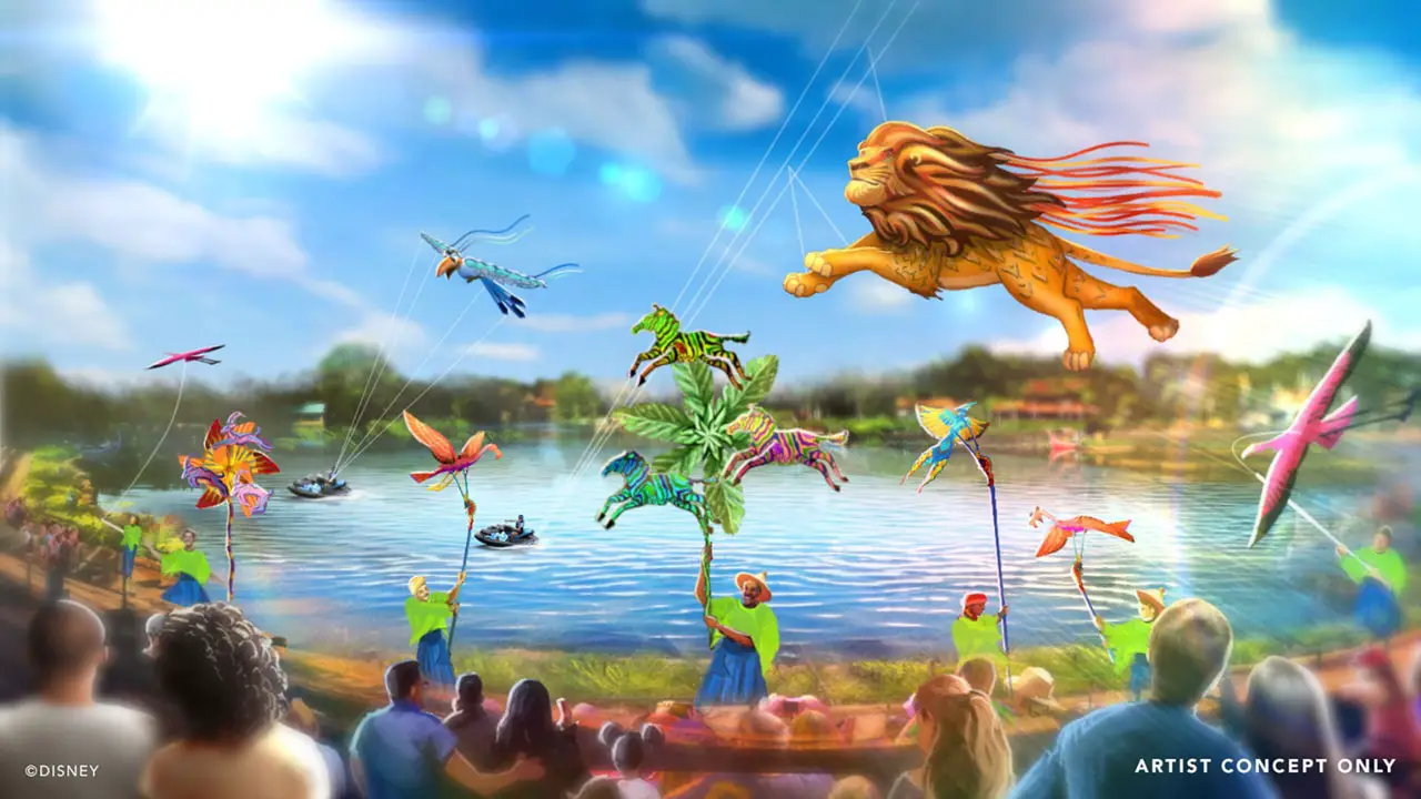 Disney KiteTails Soaring to Disney’s Animal Kingdom for Walt Disney World’s 50th Anniversary Celebration