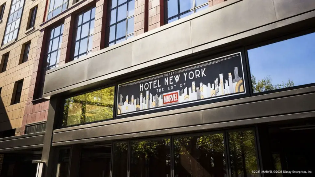 Disneyland Paris Opens Disney's Hotel New York - The Art of Marvel