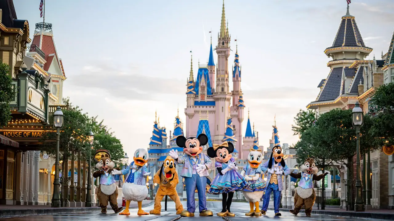 Mickey, Minnie, and Friends to Show off New EARidescent Outfits in Daily Cavalcade for Walt Disney World’s 50th-Anniversary