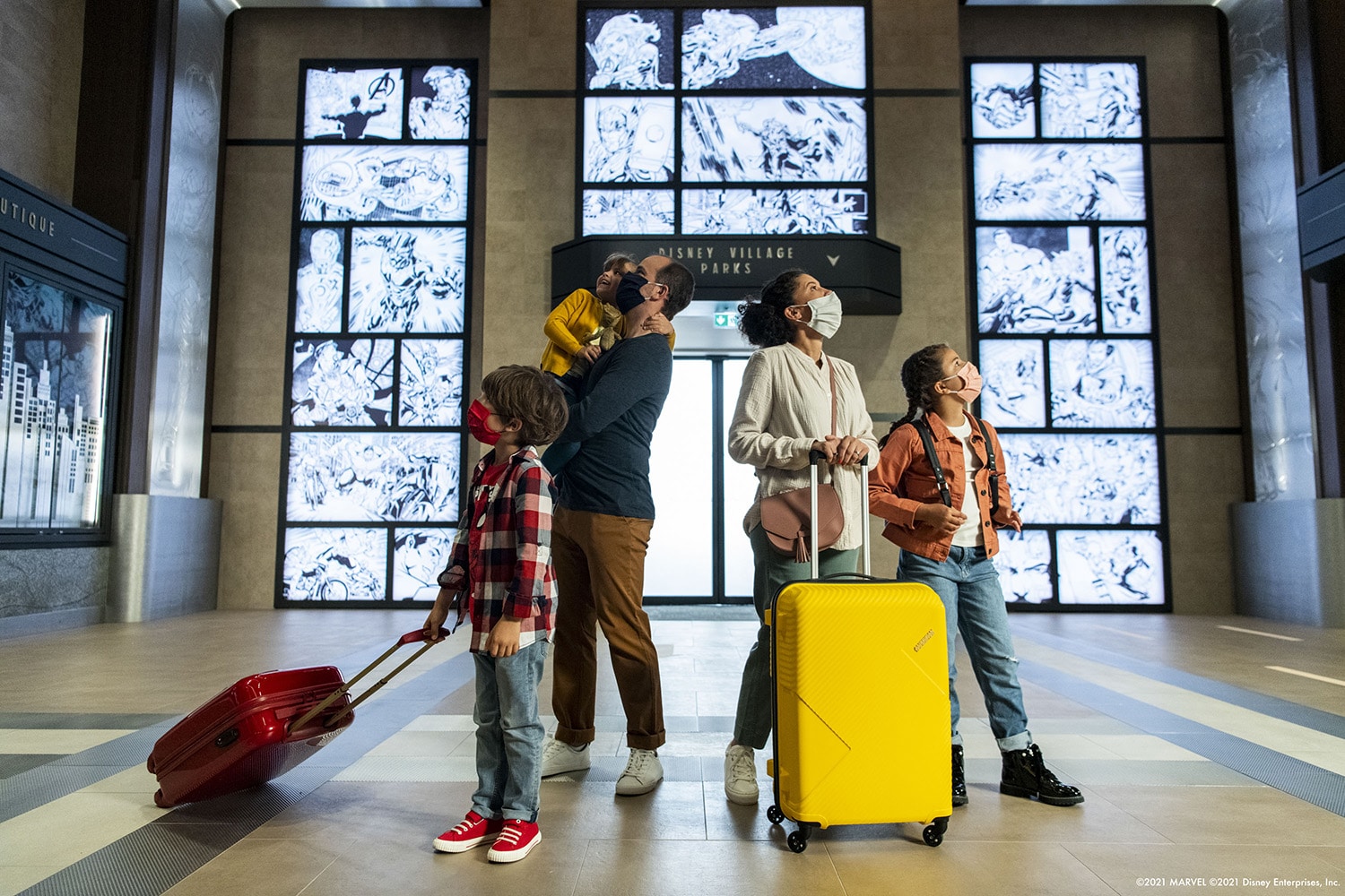 Disneyland Paris Opens Disney's Hotel New York - The Art of Marvel