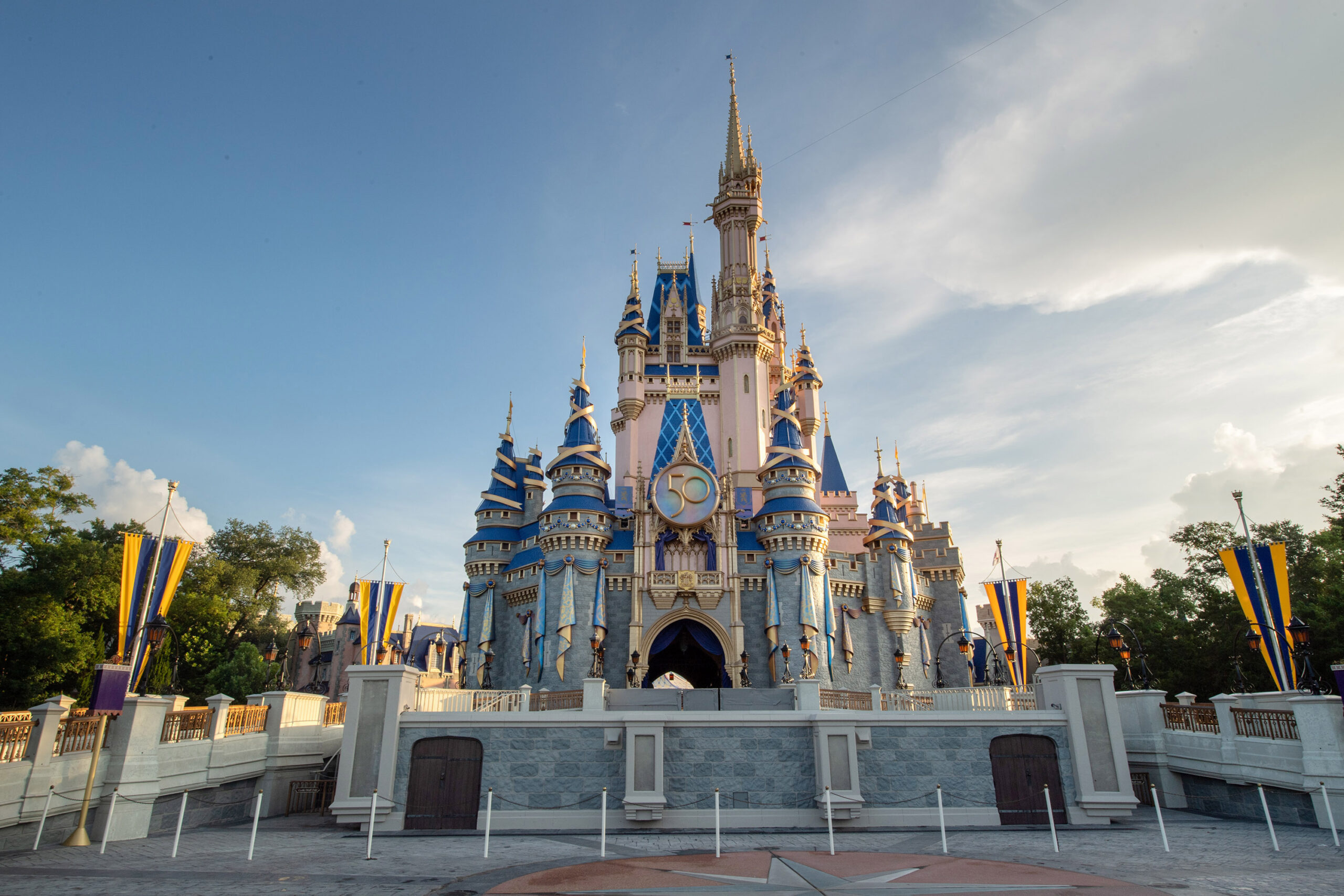 Cinderella Castle Earidescent Makeover Completed Ahead Of Walt Disney 