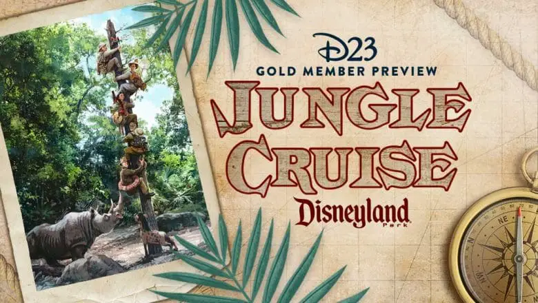 Paid Preview for Refurbished Jungle Cruise Coming for D23 Gold Members