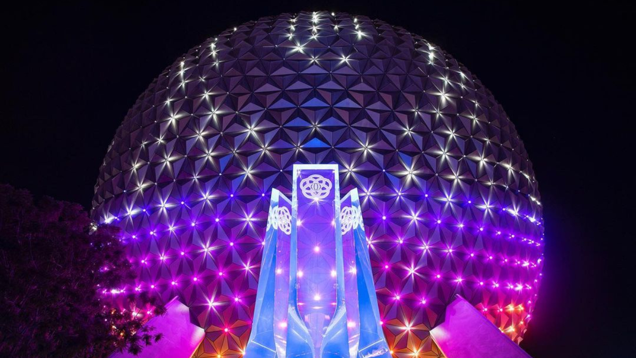 Spaceship Earth's Beacon of Magic Look Previewed Ahead of Walt Disney  World's 50th Anniversary