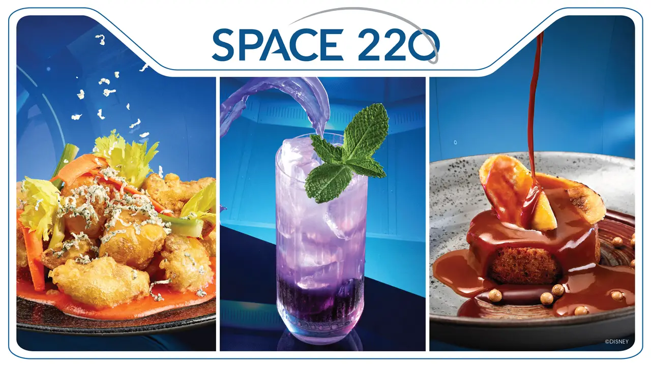 Menu and More Revealed for EPCOT’s Space 220