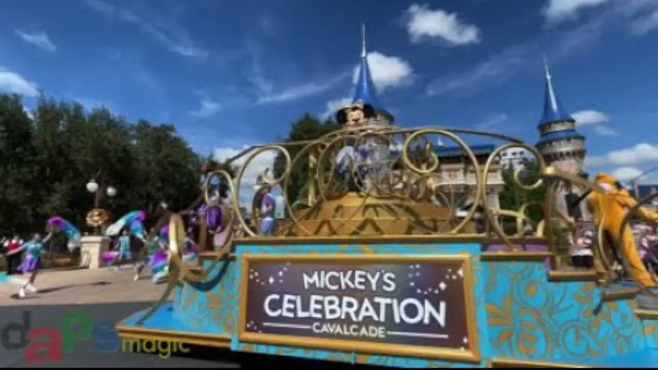 Mickey’s Celebration Cavalcade Debuts at Magic Kingdom as Part of 50th Celebration