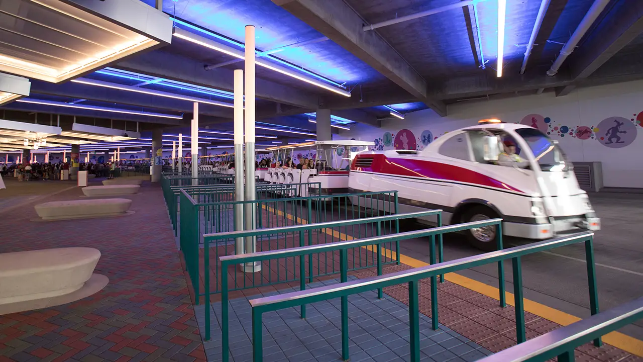 Parking Lot Trams Returning to Disneyland Resort in 2022