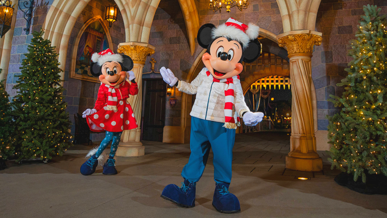 Mickey and Minnie Debut New Festive Fashion Ahead of Holidays at Disneyland Resort Along With New Holiday Merchandise