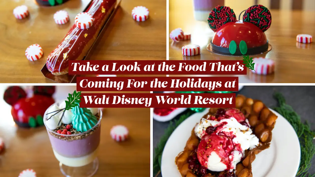 Take a Look at the Food That’s Coming For the Holidays at Walt Disney World Resort