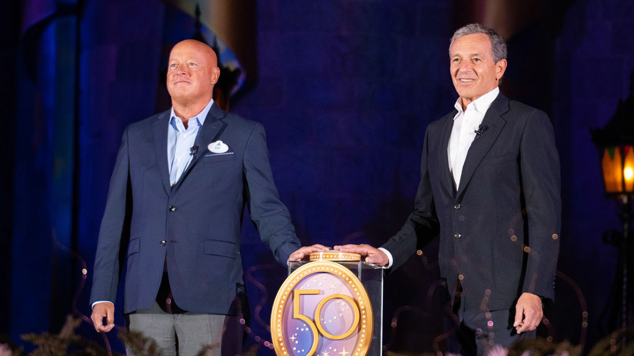 Bob Iger and Bob Chapek Join Together to Re-Dedicate Walt Disney World Resort