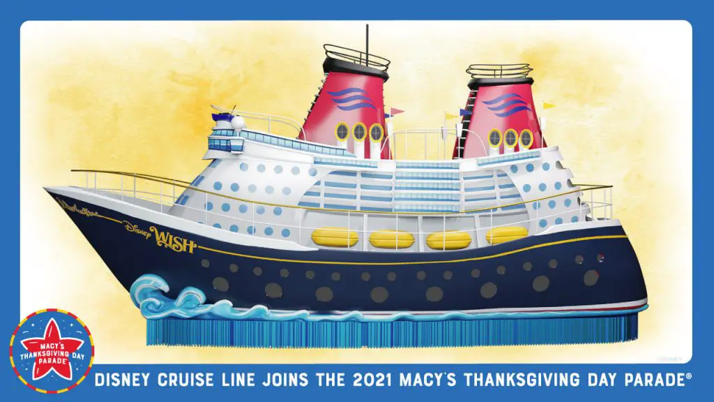 Magic Meets the Sea - Disney Cruise Line Float in Macy's Thanksgiving Day Parade