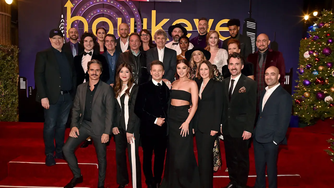 Stars and Filmmakers Hit Red Carpet for Hawkeye Launch
