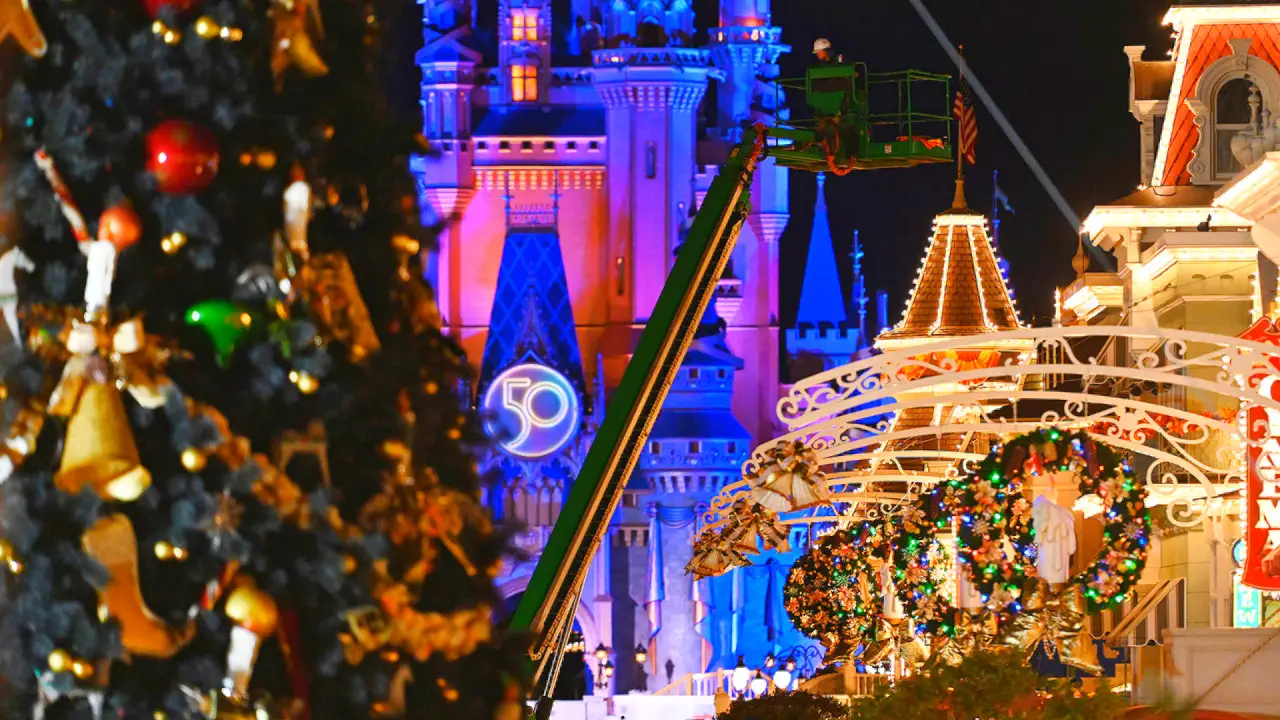The Holidays Take Over From Halloween Overnight at Magic Kingdom