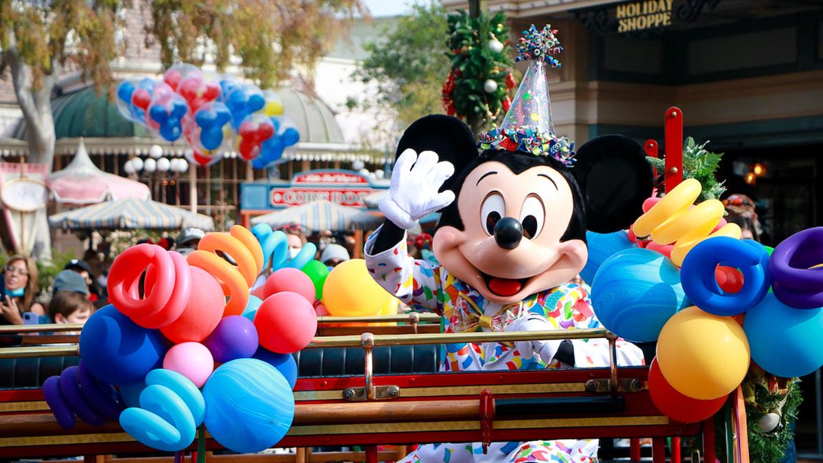 Disneyland Celebrate's Mickey and Minnie's Birthday with Cavalcade