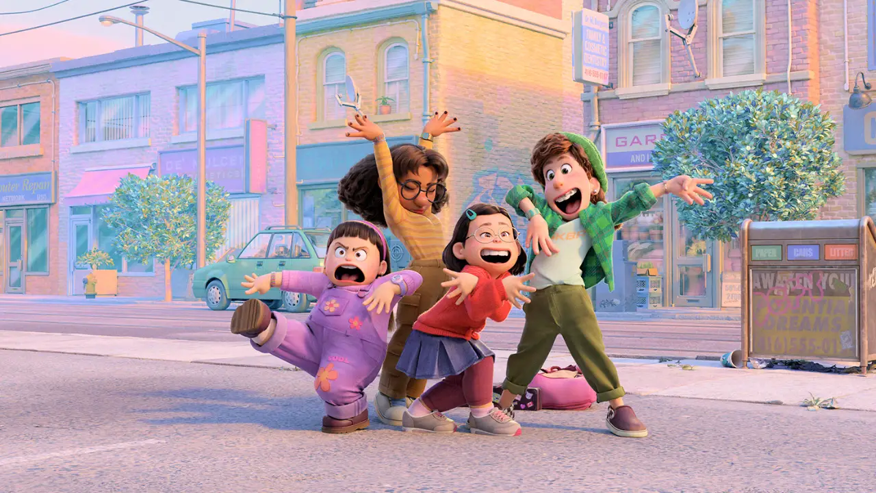 New Trailer Released For Disney And Pixars Turning Red With Introduction Of Boy Band 4town 7466