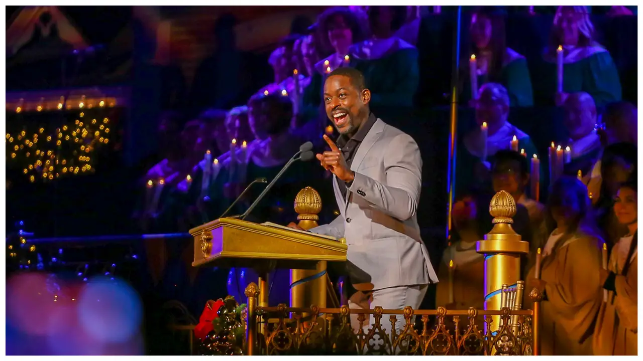 Sterling K. Brown Shares the Spirit of the Season While Narrating Disneyland’s Candlelight Processional