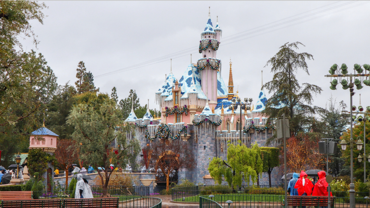 A Look at the Last Rainy Day of 2021 at Disneyland