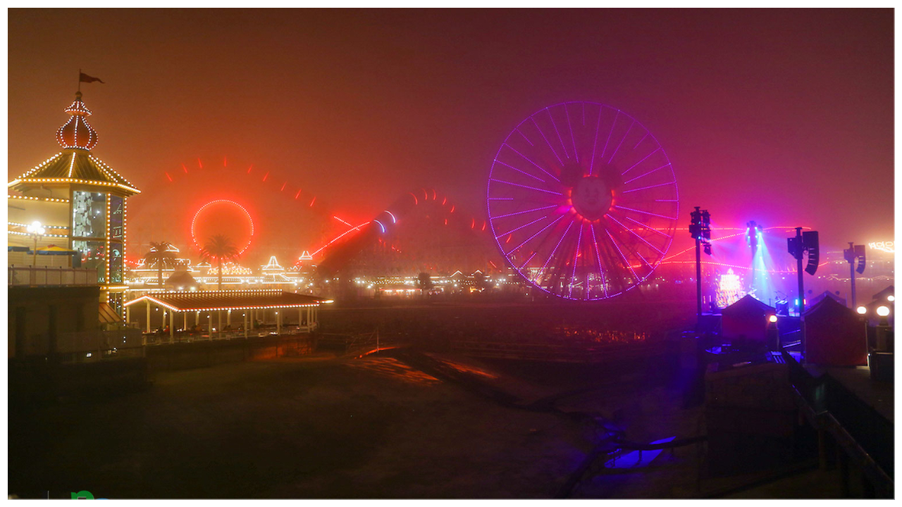 A Magically Foggy Night at Disney California Adventure