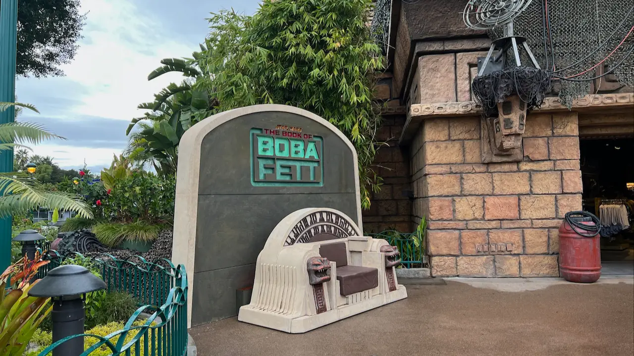 New Photo Location Arrives at Downtown Disney for The Book of Boba Fett