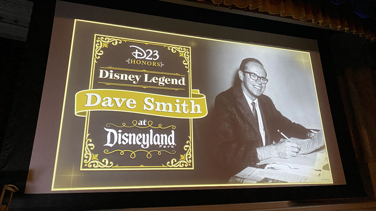 D23 Honors and Celebrates Walt Disney Archives Founder Dave Smith