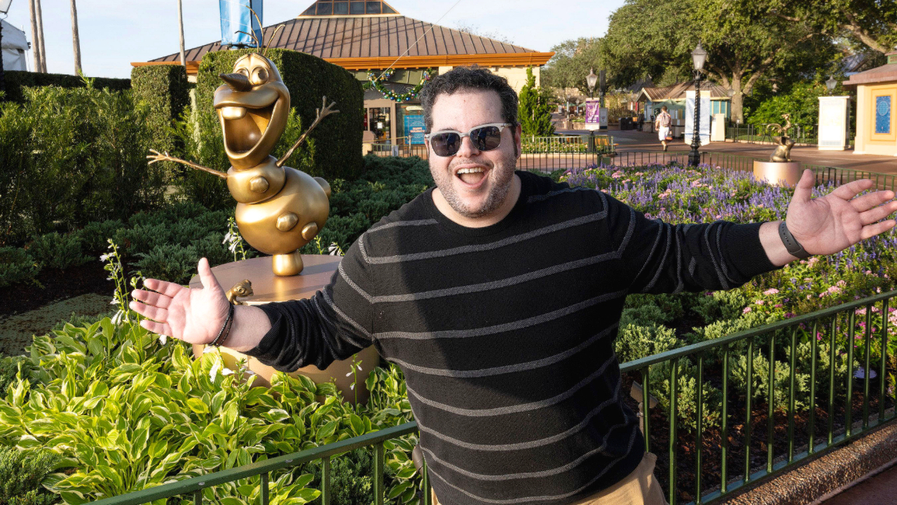 Josh Gad Visits Walt Disney World And Answers a Few Questions
