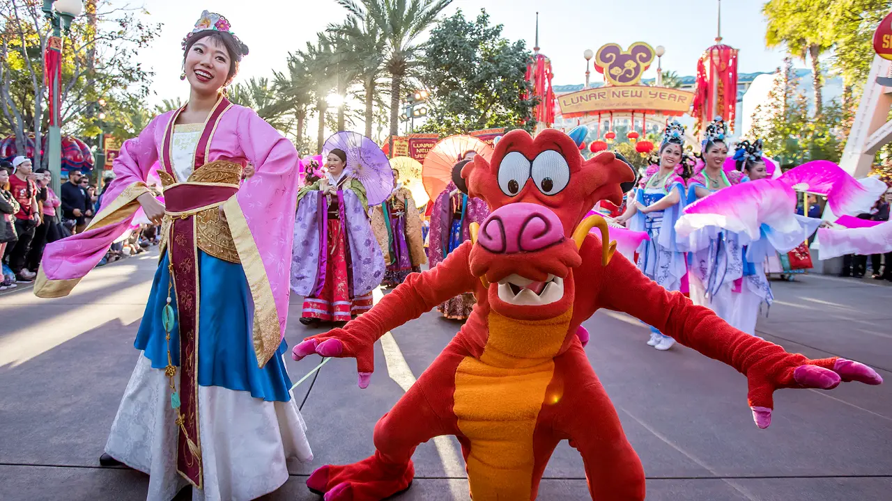 New Characters, a Float, Food, and More Coming to Disneyland Resort for Lunar New Year