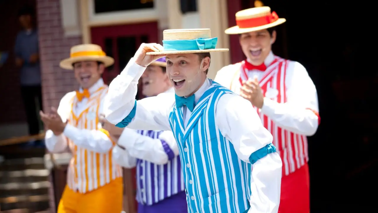 Dapper Dans Add Music From Iconic Nighttime Spectaculars to Disneyland Medley