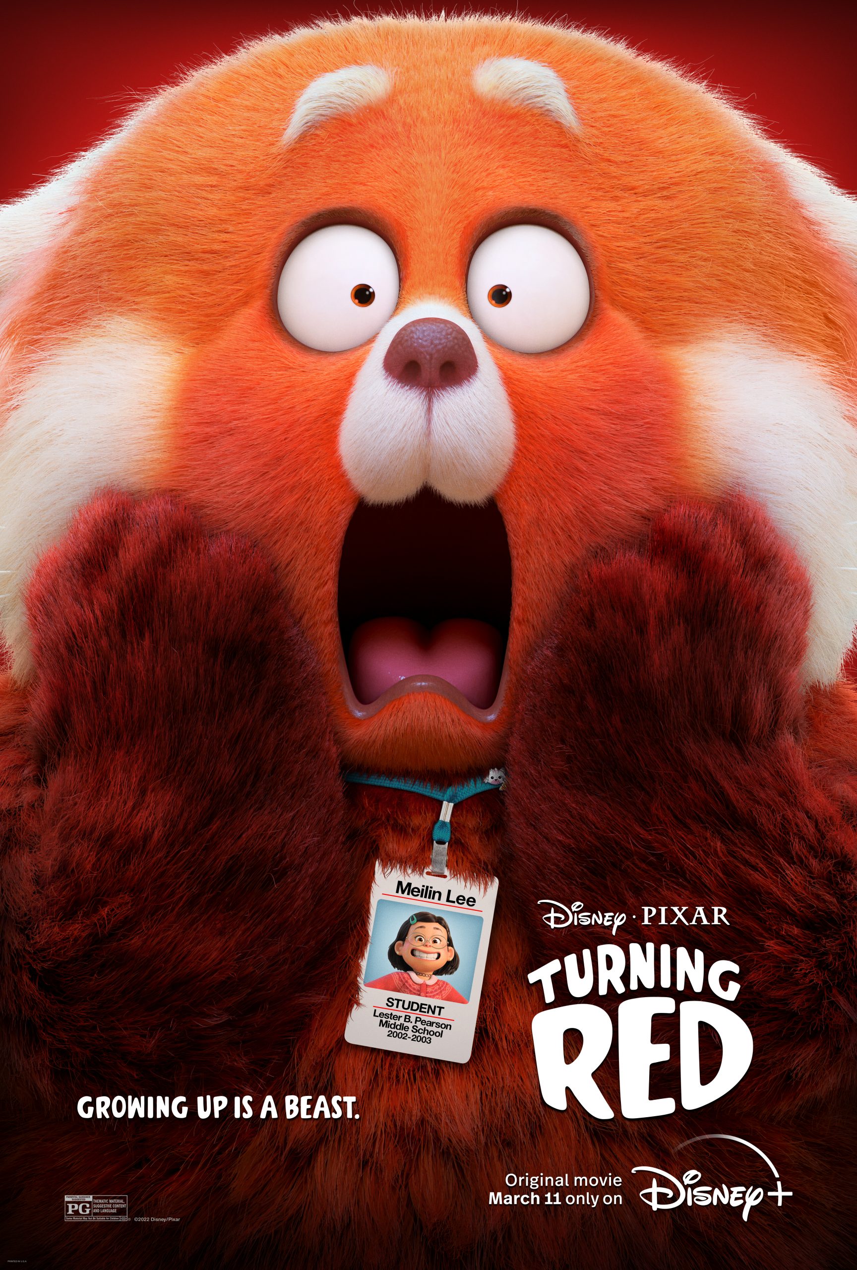 New Turning Red Posters Arrive a Month Before Pixar Movie's Release on ...