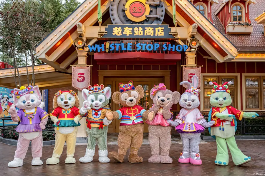 Shanghai Disney Resort Shows Off New Lunar New Year Character Costumes