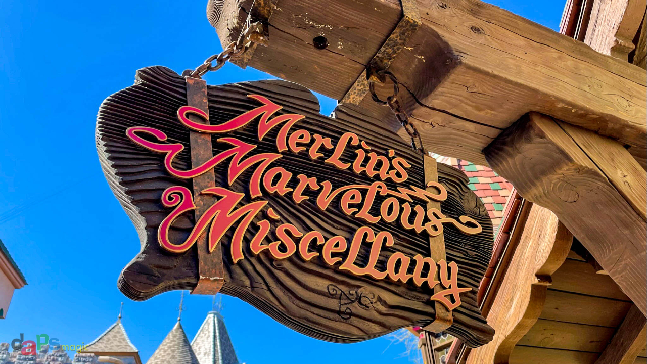 Merlin’s Marvelous Miscellany Now Open in Fantasyland at Disneyland