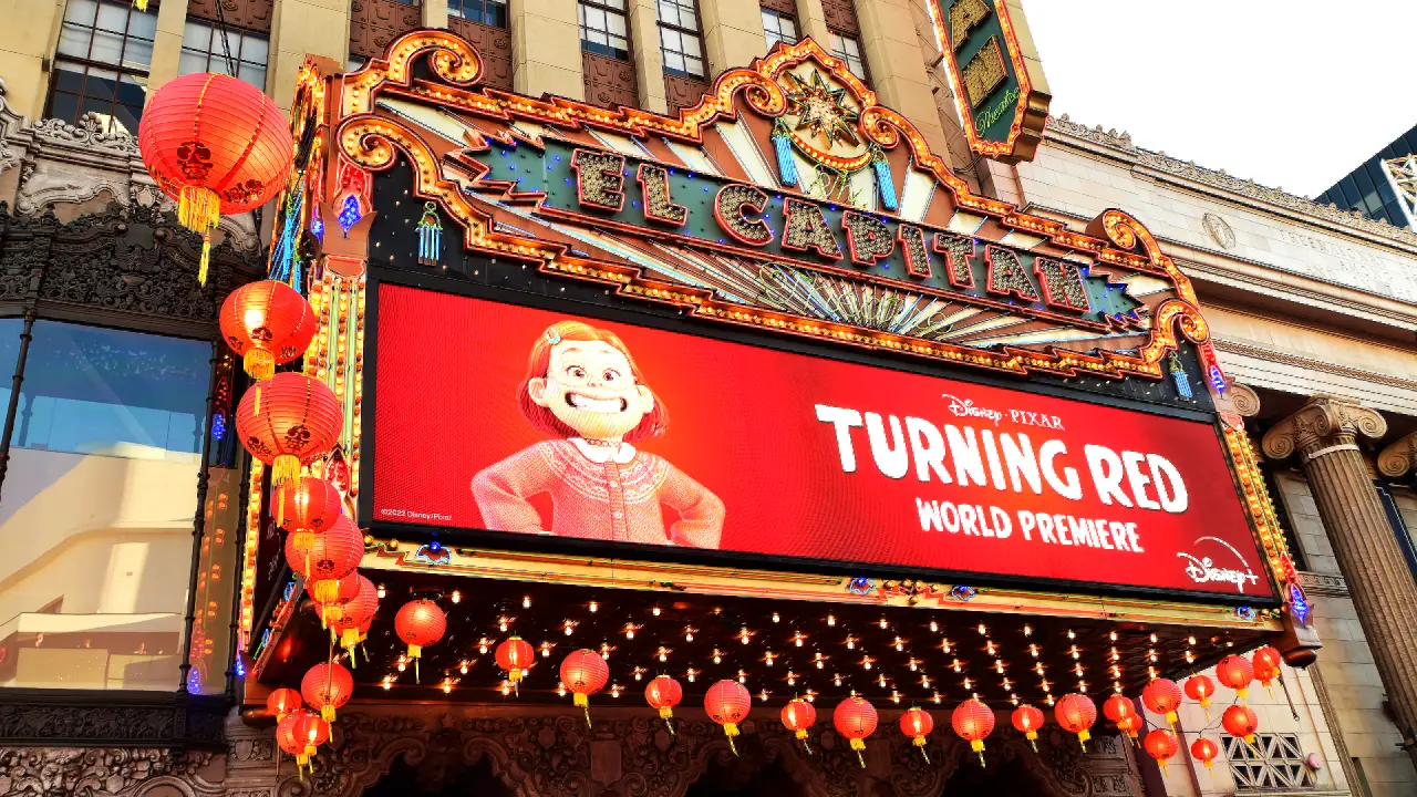Pictorial: A Look at Pixar’s Turning Red World Premiere at Hollywood’s El Capitan Theatre