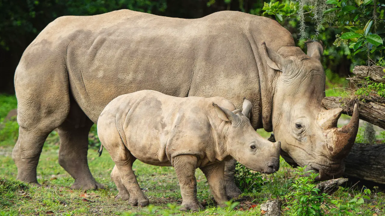 4 Month Old Rhino Arrives at Disney Animal Kingdom’s Kilimanjaro Safaris