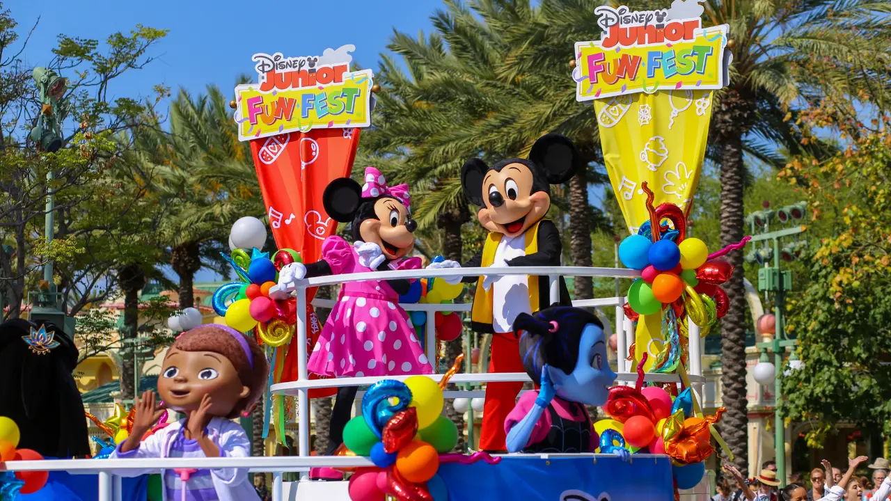 Disney Junior Fun Fest Kicks off With Party Parade at Disney California Adventure