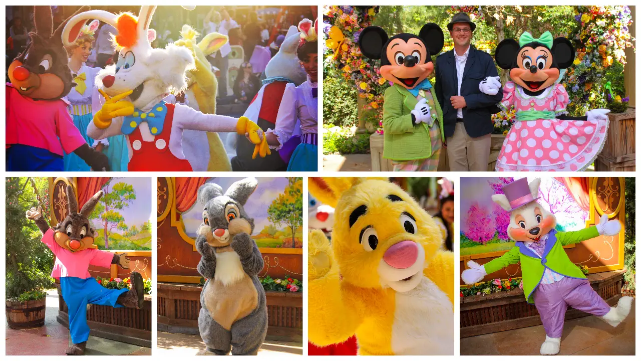 Happy Easter! – Looking Back at a Bunny Hop or Two at Disneyland