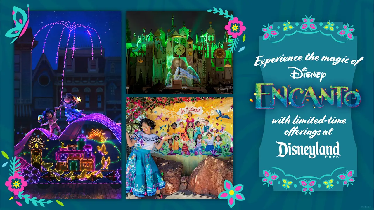 More of Disney’s Encanto Coming to Disneyland with “it’s a small world” Projection Show!