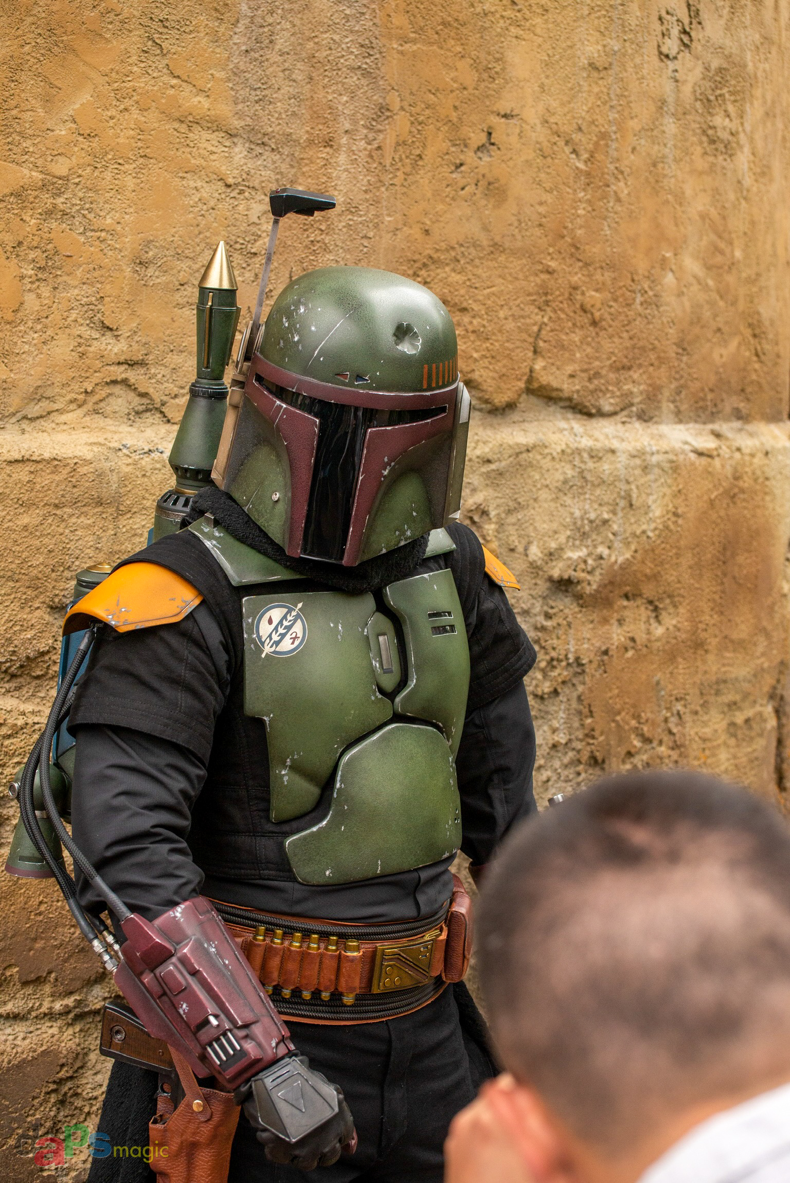 Boba Fett and Fennec Shand Arrive at Star Wars: Galaxy's Edge at Disneyland