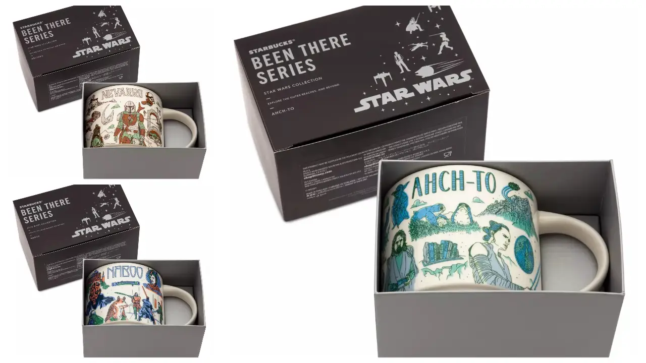 New Star Wars Starbucks Mugs Released on shopDisney.com on Star Wars Day!