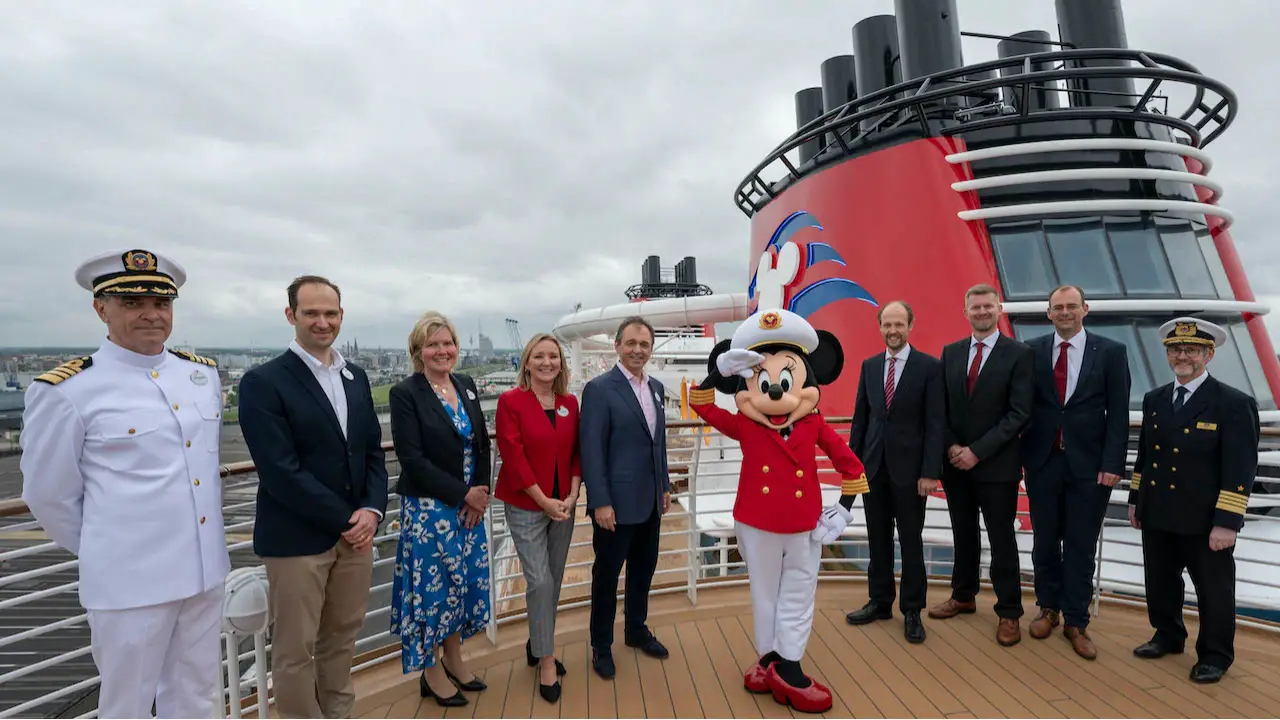 Disney Cruise Line Takes Delivery of Disney Wish from Meyer Werft