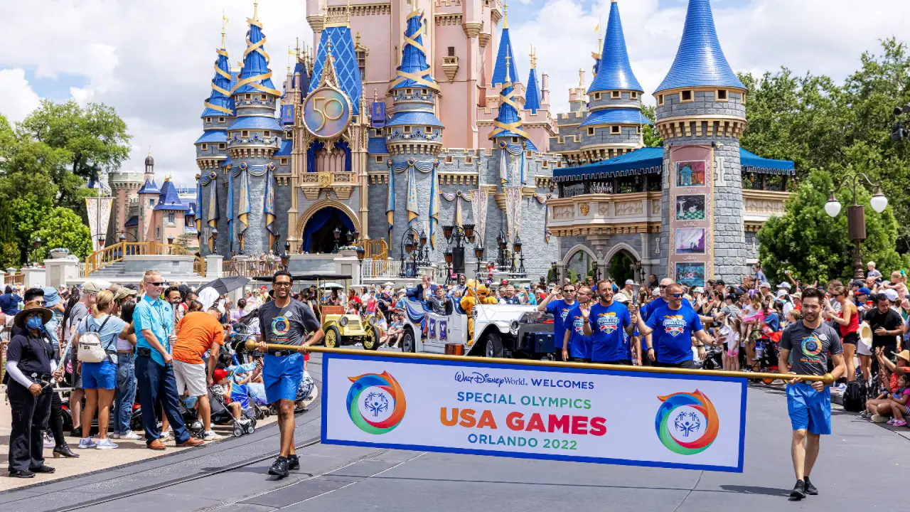 Special Olympic Athletes Star in Magical Parade Ahead of USA Games at Walt Disney World Resort
