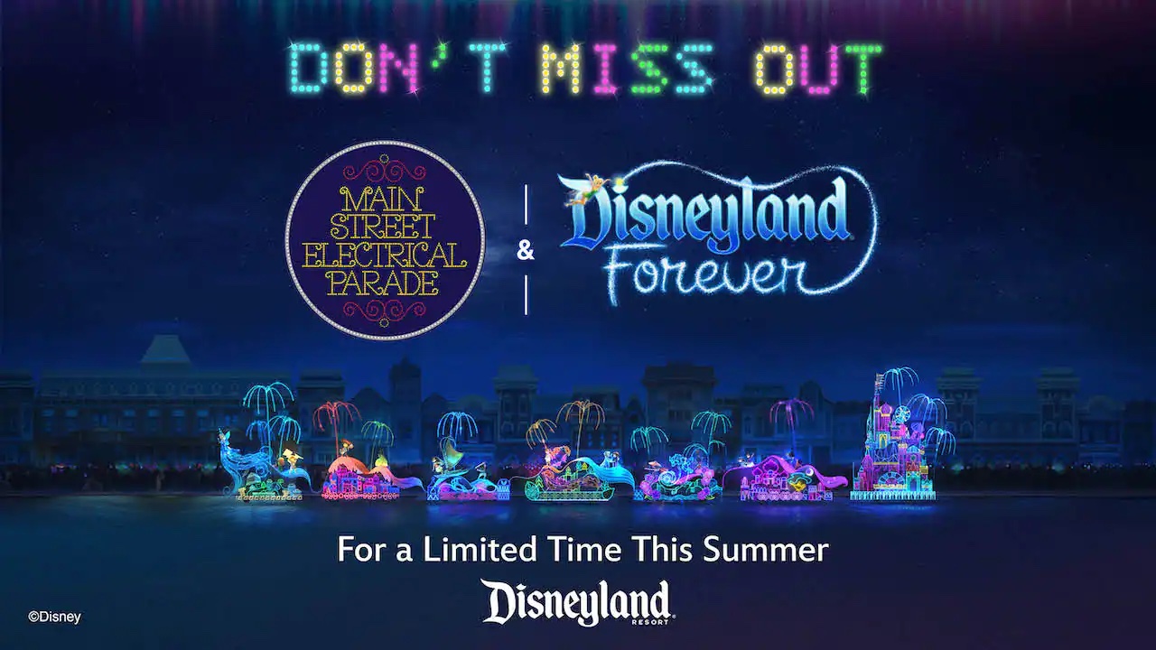 Main Street Electrical Parade and Disneyland Forever Fireworks to End Limited-Run at Disneyland on September 1
