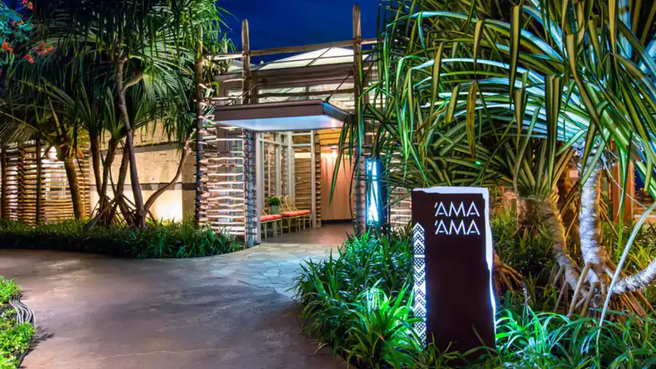 ‘AMA ‘AMA Reopening at Aulani Resort This Fall