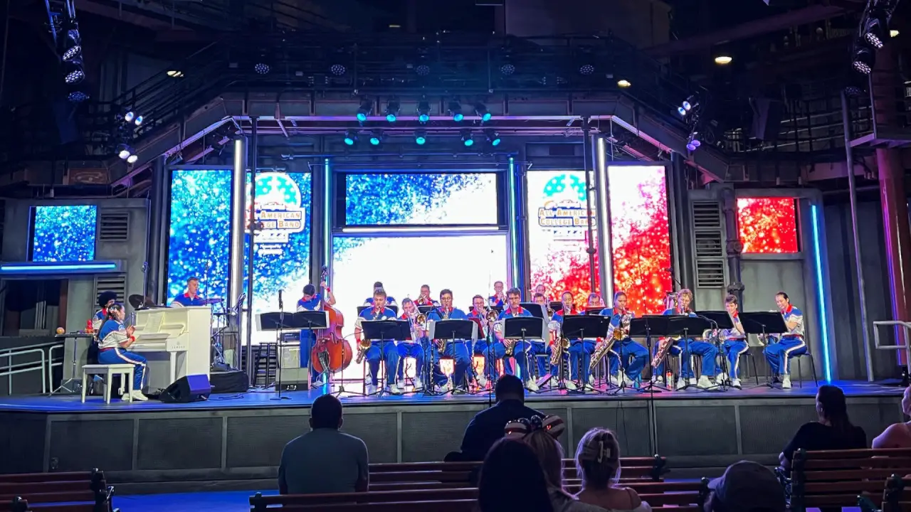 Disneyland Resort 2022 All-American College Resort Band Adds Sit-Down Jazz Set to Schedule