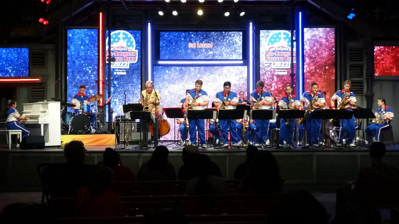 Sal Lozano Pairs with Disneyland Resort 2022 All-American College Band for a Jazzy Night