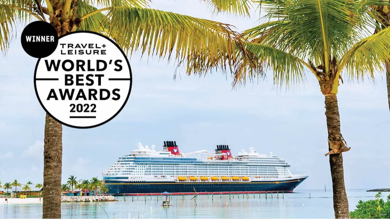 Travel + Leisure Readers Name Disney Cruise Line as World’s Best