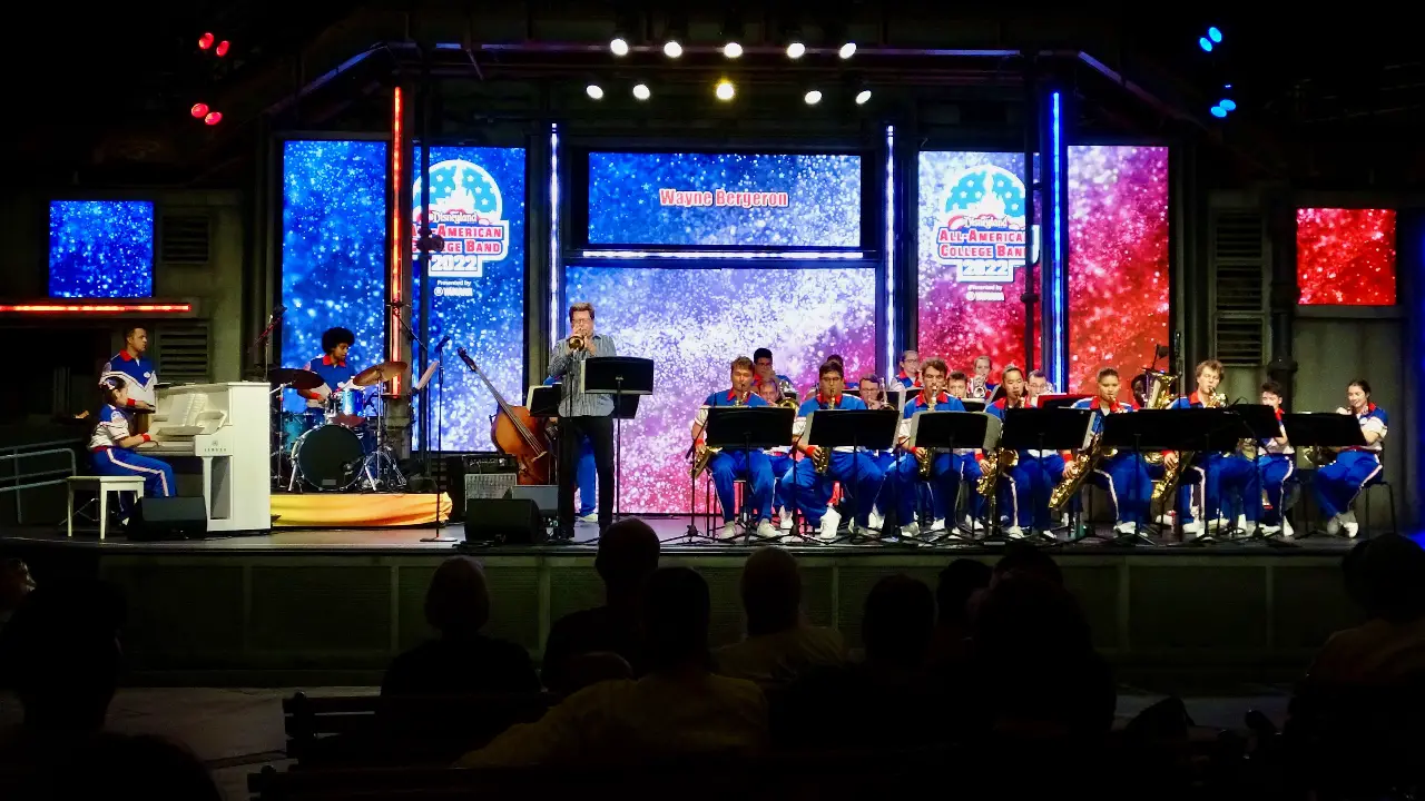 Wayne Bergeron and Disneyland Resort 2022 All-American College Band Flies to New Heights During Magical Jazz Set