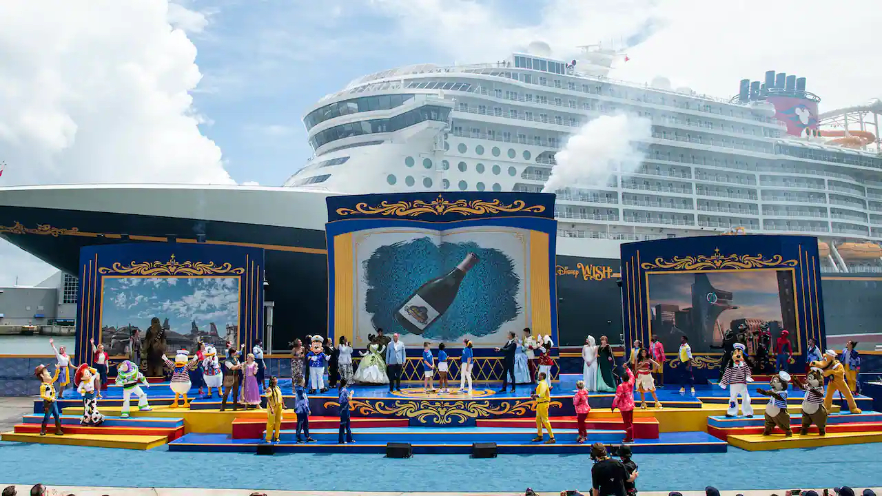 A New Story Sets Sail: Disney Cruise Line Welcomes Fifth Ship, Disney Wish, During Enchanting Christening Celebration