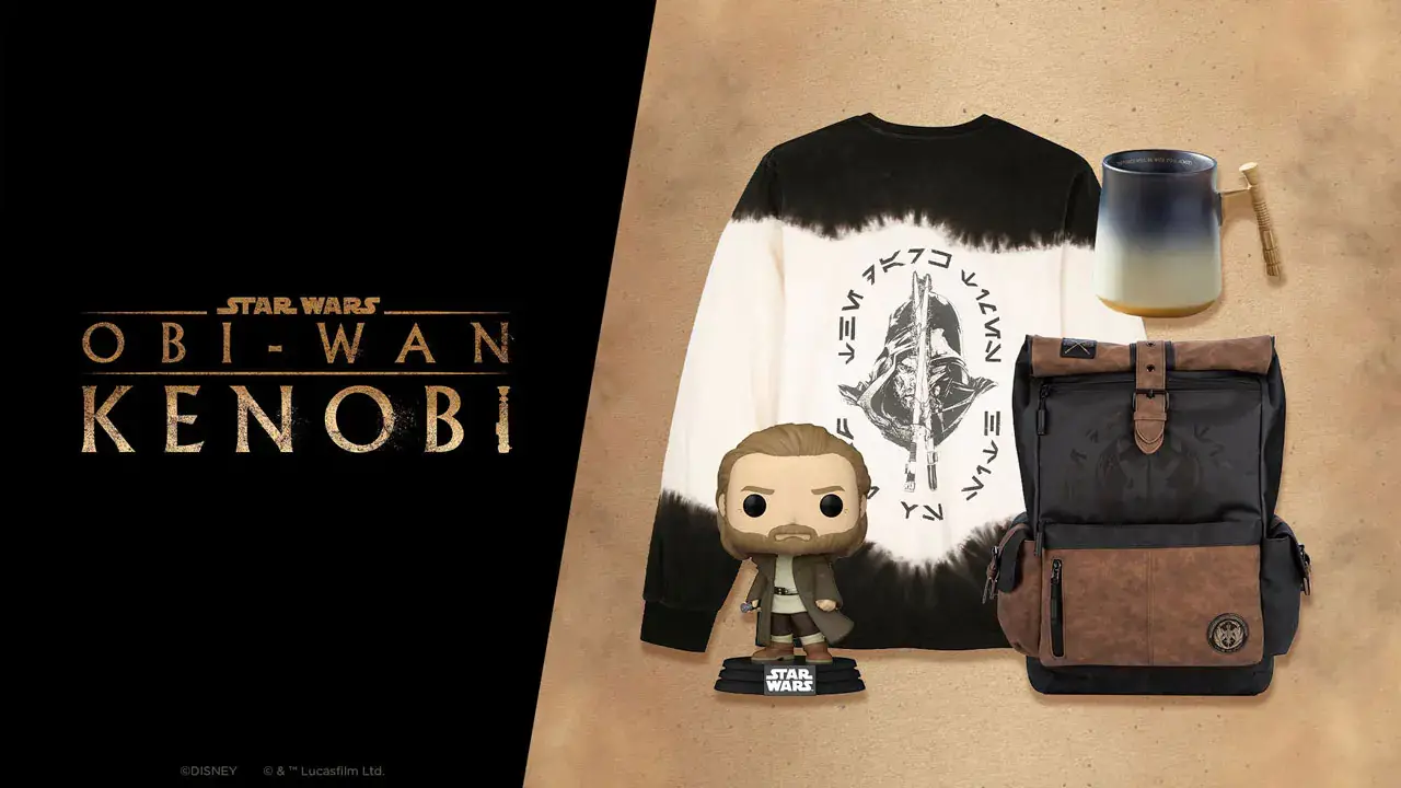 Obi-Wan Kenobi Merchandise Heading to Disney Parks, shopDisney, and Beyond!